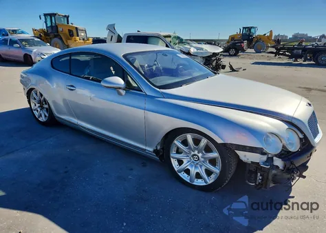 2005 Bentley Continental Gt from USA, damaged, VIN SCBCR63W95C026045